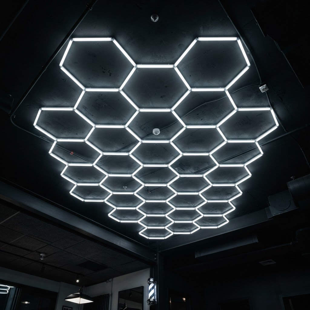 Signature hexagon LED ceiling